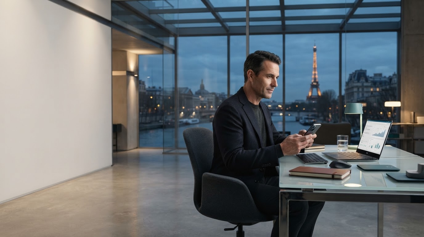 Bernard Arnault Platform — interface d'analyse financière par intelligence artificielle